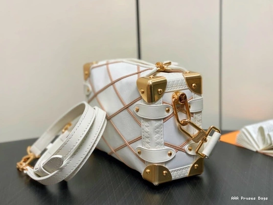 AAA Pruses Bags Trunk Side VUITTON PM-18*12.5*8CM LOUIS 0718